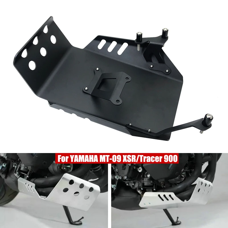 

For Yamaha MT09 FZ09 MT 09 2014-2018 2019 2020 2021 XSR900 Tracer 900 Motorcycle Engine Base Chassis Protection Cover Skid Plate