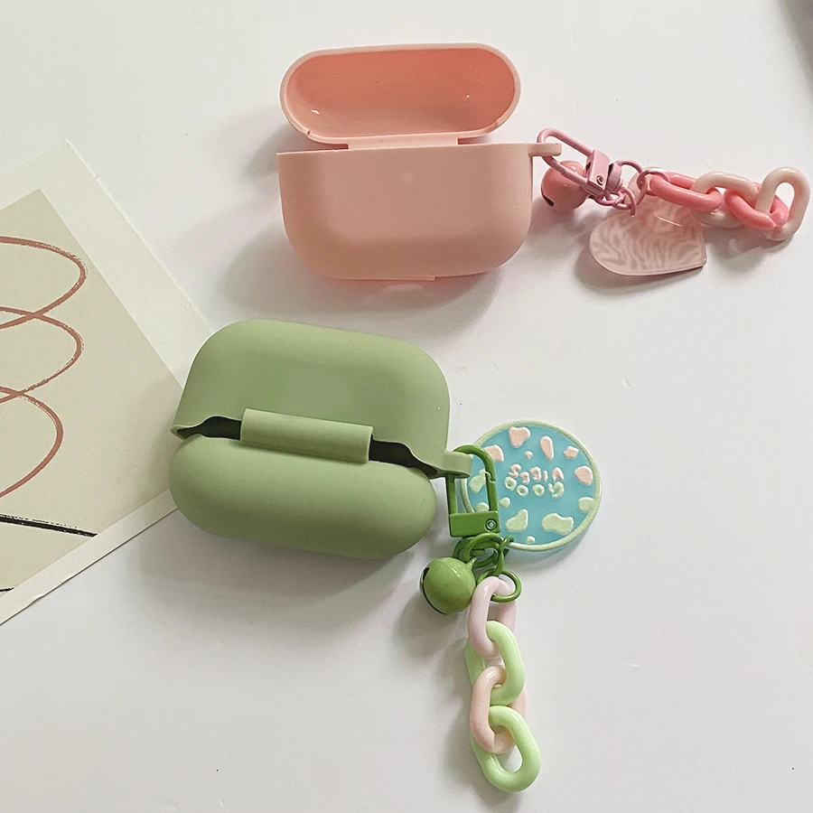 Honor 이어버드 2SE, 이어버드 2 라이트 케이스, 귀여운 곰, 러브 하트 플라워 키 체인, 실리콘 블루투스 이어폰 케이스 박스, Fudna