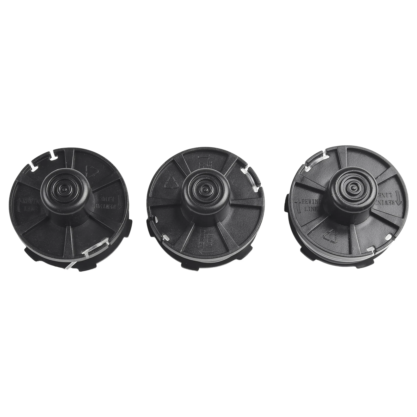 Tap & Go Spool Replacement Set 1 6MM Nylon Line for 1958581 1961469 Trimmers Includes Bump Feed and Easy Attachment Features
