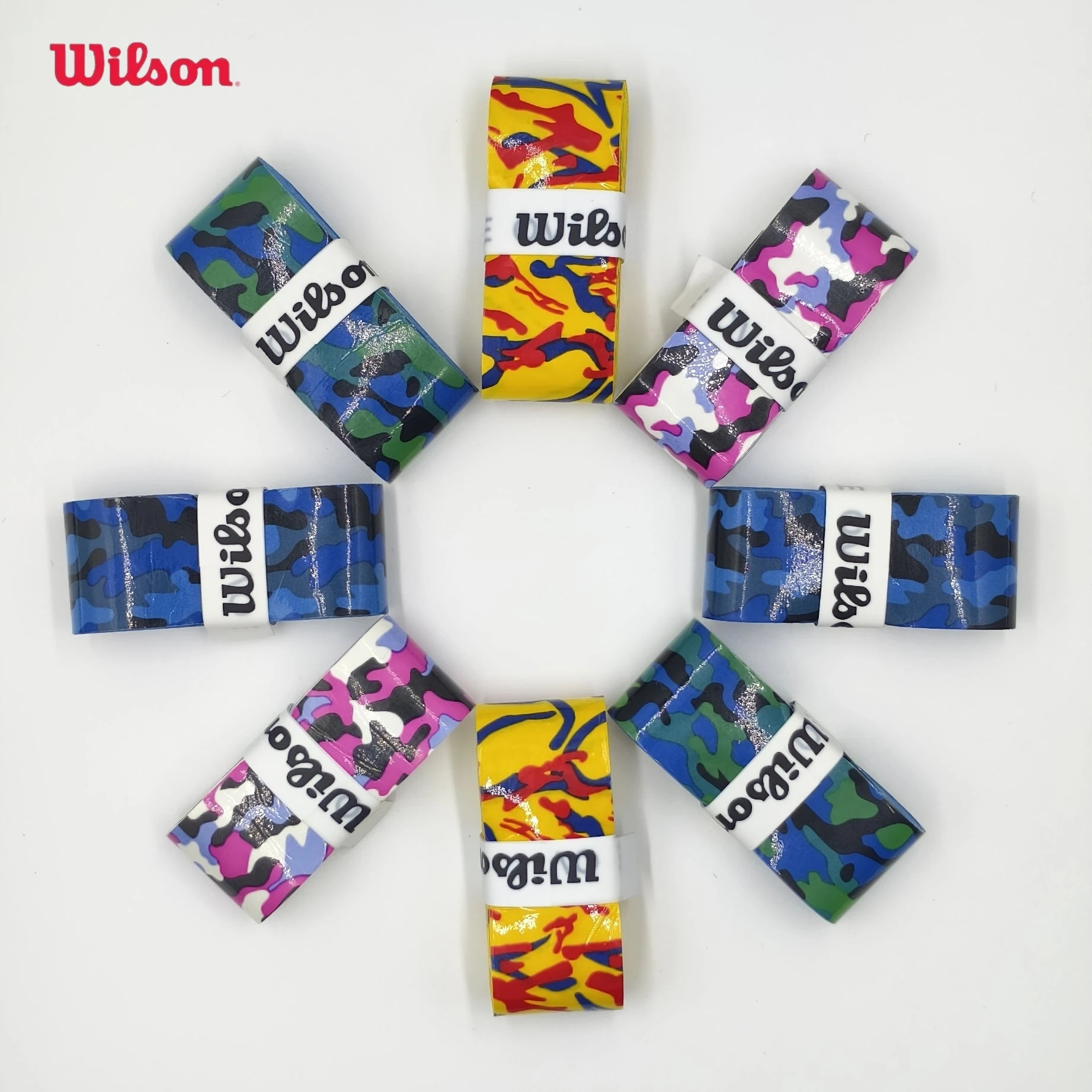 36/12Pcs wilson Tennis Overgrip Original Badminton Hand Glue Non-slip Racket Overgrip Badminton Tennis Beach Racket Sweatband