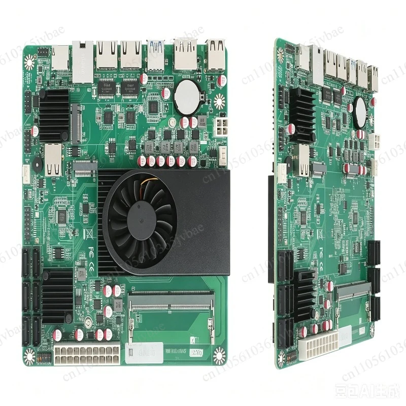 

Multi-core Network Storage Main Board, 10 Gigabit + 2.5G Dual Network Port, Multi-hard Disk Bit Low Power Consumption