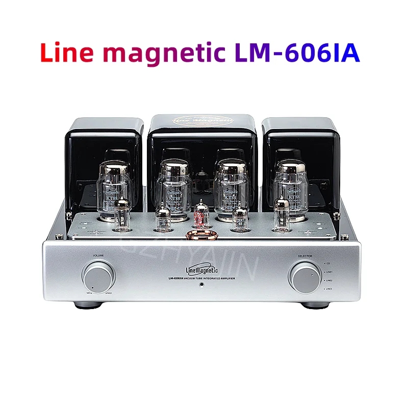 

Latest upgrade 38W*2 Line magnetic LM-606IA combined tube amplifier power amplifier KT88 tube tube power amplifier 38W+38W