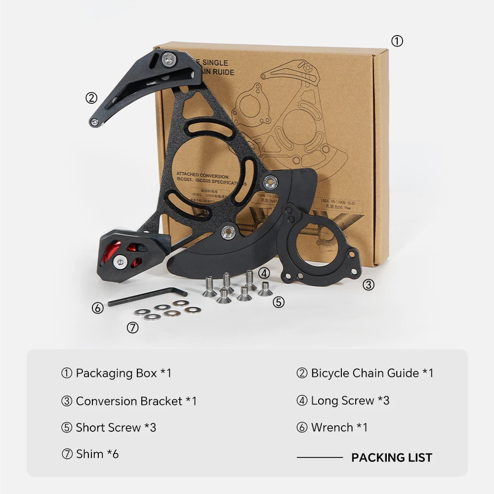 TOSEEK Guides de chaîne VTT Gu - Chain Guide Iscg avis et prix