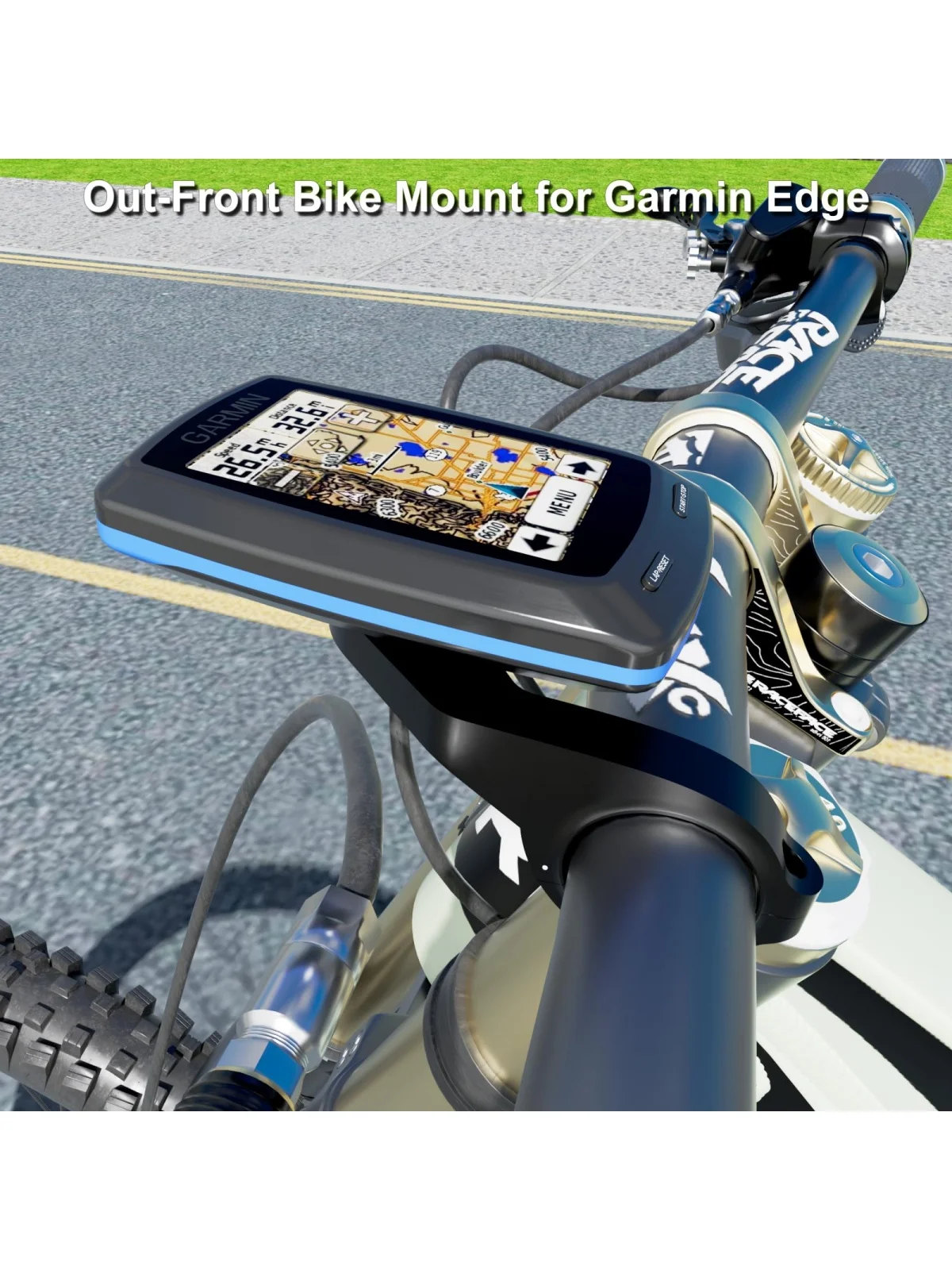AliExpress NONE Mountain Bike and Road Bike Computer Mount, Bicycle Extension Bracket, Suitable for Garmin and Bryton Computer Brackets