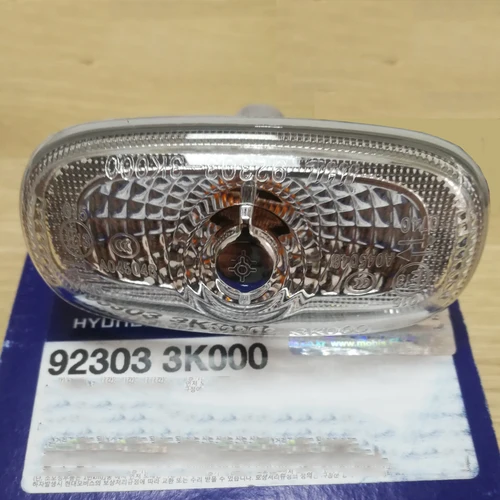 Imagen 2 del producto Luces de guardabarros de coche, repetidor lateral, conjunto de lámpara de señal de giro para hyundai Santa fe 2006-2012 Sonata 2005-2007 92303-3K000