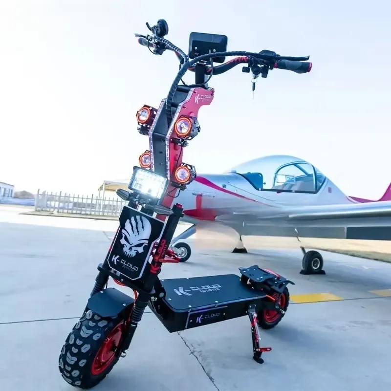 Direct EU USA UK Warehouse 10000W 8000W Adult High Speed Off-Road 14 Inch 72V Electric Scooter for Adults