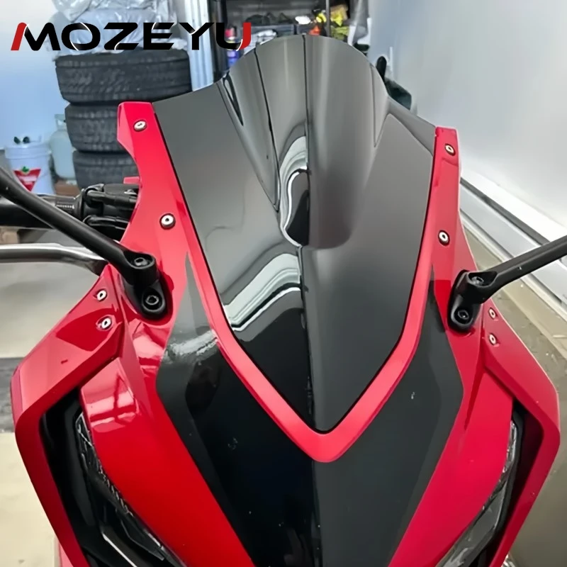 

Windshield 2024-2026 For HONDA CBR650R CBR650 CBR 650 R 650R 2019 2020 2021 2022 2023 Motorcycle Windscreen Fairing Deflector