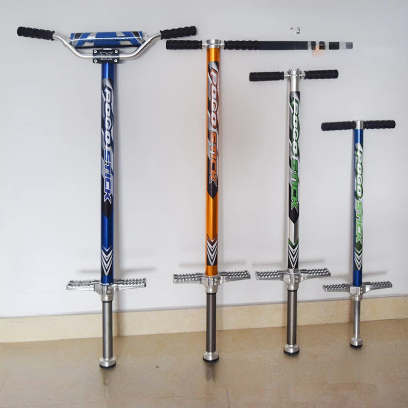 

High Quality Aluminum Alloy Adult Bouncing Macbine Single Rod Children Doll Jump Youth Spring Pogo Stick