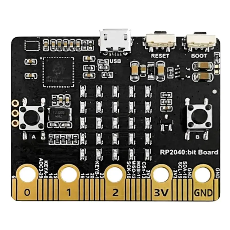 

Stylish-For Raspberry Pi RP2040 Development Board Micro: Bit Pico Development Board Size And Port High Compatible Mini Bit Pico