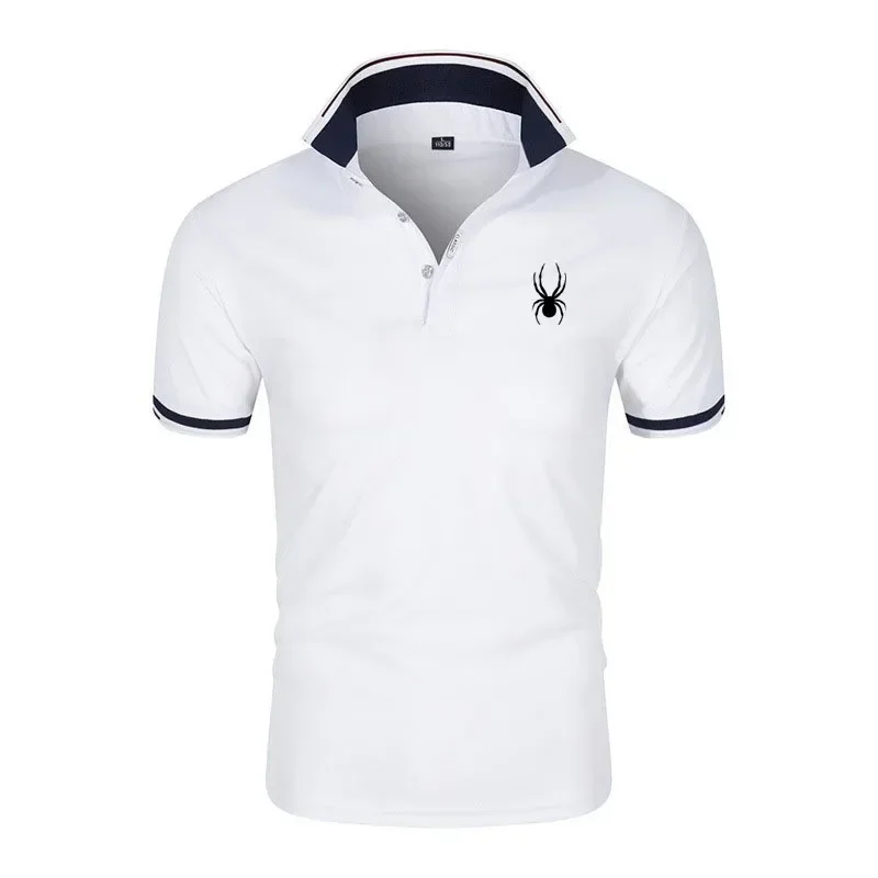 Newly released hot brand Polo shirt cotton blended spring and summer men\'s outdoor sports T-shirt casual sports fashion top