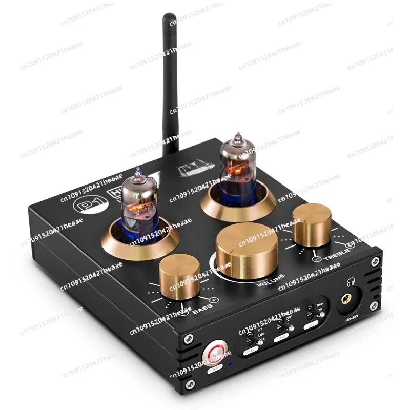 Suitable for Bluetooth 5.0 HIFI GE-5654 Valve Tube  Bass Preamplifier Stereo Audio Headphone USB