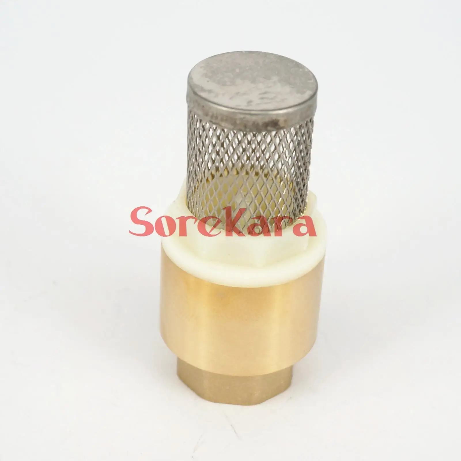 

1/2" BSP Female Brass Spring Check Valve With Strainer Filter 1.6Mpa