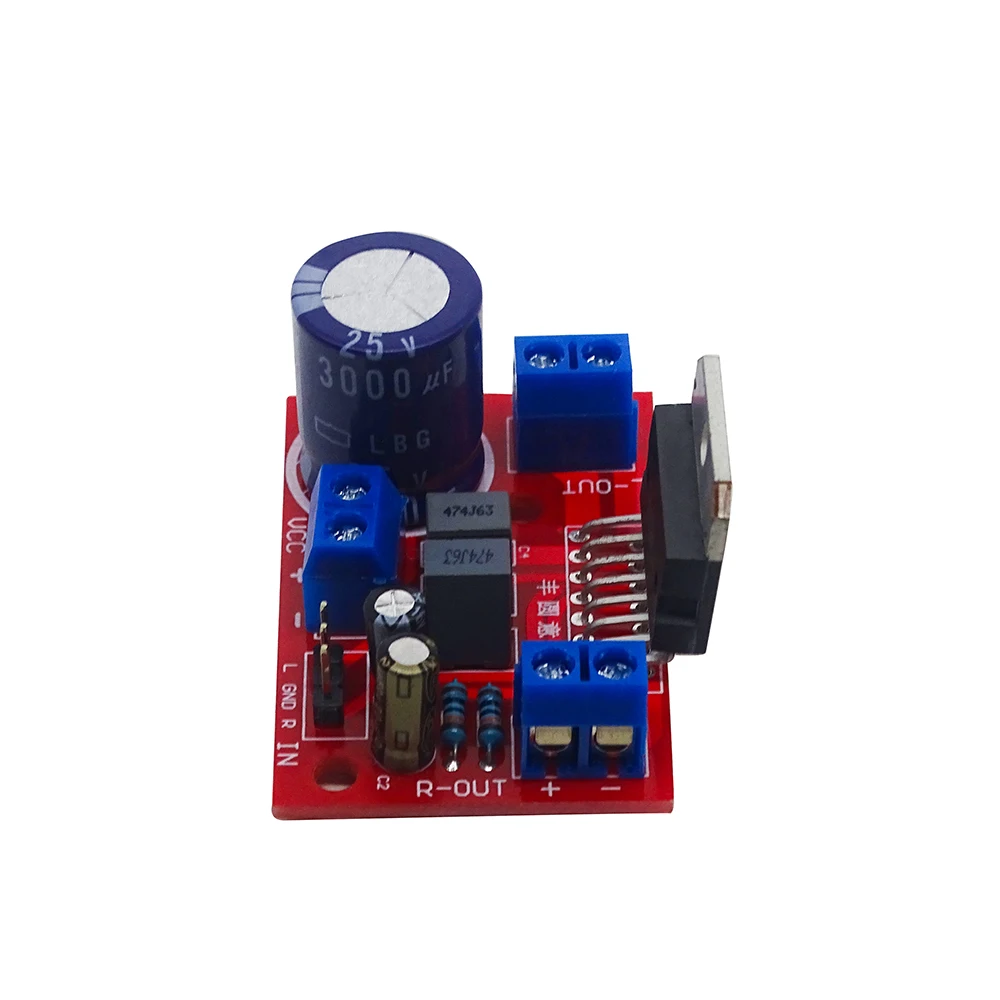 TDA7377 power amplifier board module high power 2 * 35W fever material automobile DIY effect exceeds tda7297