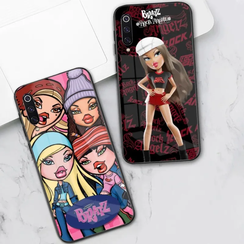 Smart B-Bratz Doll Mobile Phone Case for Xiaomi 13 12 11T 10 9 Lite Redmi Note 12 11 10 10S Pro 9 9A 8 PC Glass Cover Funda