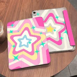 Five-pointed Star Cover Funda for Ipad Case 10 Generation Ipad Air 5th Generation Case Ipad Mini 6 Case Air 4/5 10.9 10th Gen