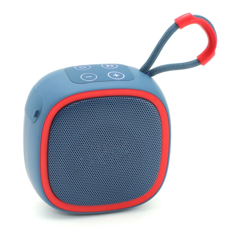Square wireless bluetooth speaker outdoor mini portable plug-in card subwoofer bluetooth speaker 290g