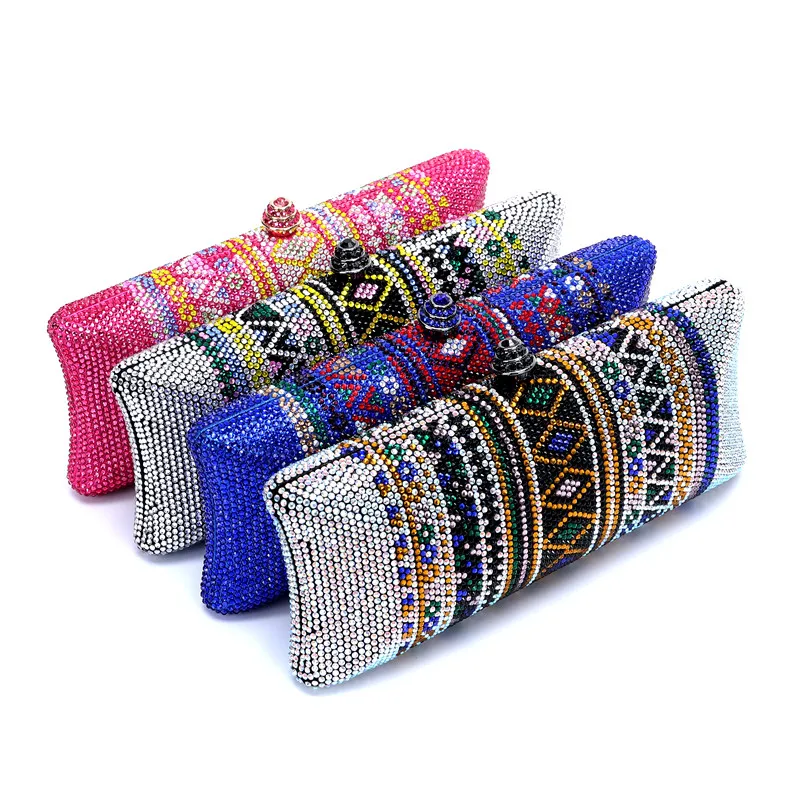 Sac à Main de Soirée Femme Luxe : Motif Libellule Strass Éblouissant, Sac Festif Élégant à Coordonner avec Chaussures