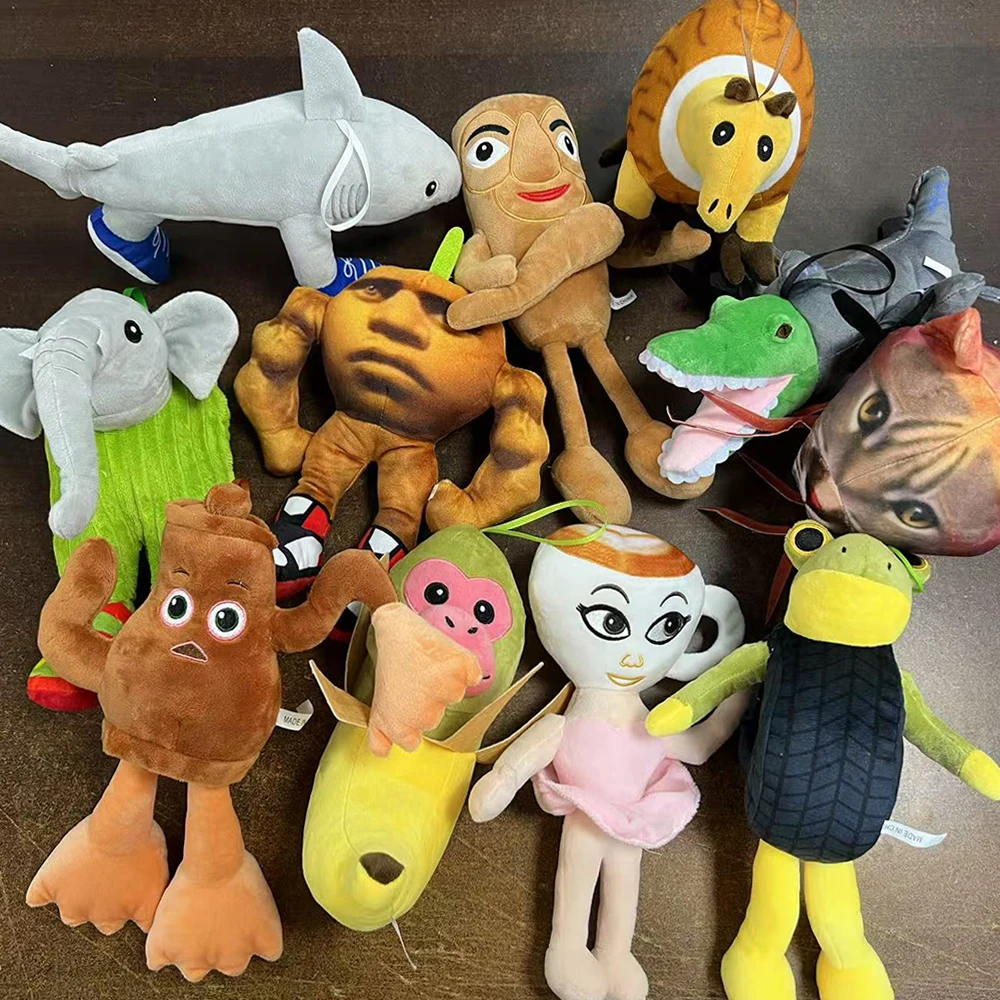 

New Modelo Tralalero Tralala Shark Plush Tung Tung Tung Sahur Plush Toy Doll TralaleroTralala Toy TungTungTung Sahur Plush Toy