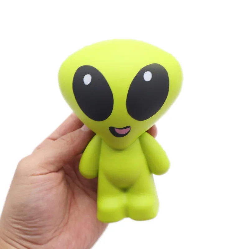 squishy alien Spoofing Scary Disgusting Maggots Alien Stress Squeeze Tricky Toys Novelty Gag Gags Practical