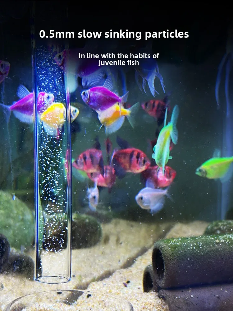 SUNSUN First Bite Food for Fry, Easy to Digest Powder for Baby Tetras, Zebra Danios, Guppies and Small Mouth Fish view 2