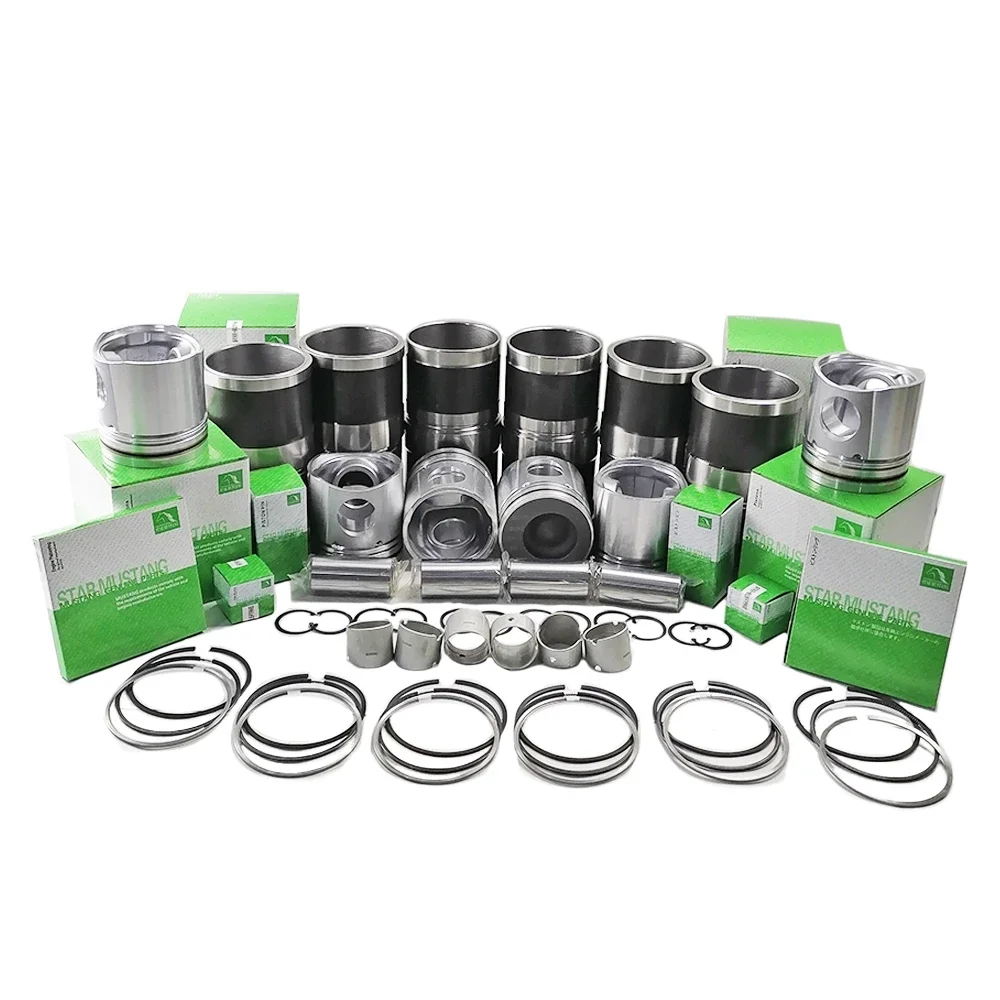

6D114 6CT 6CT8.3 Cylinder Liner Kit 3948095 3917707 3802429 Suitable For Cummins Komatsu Engine Parts