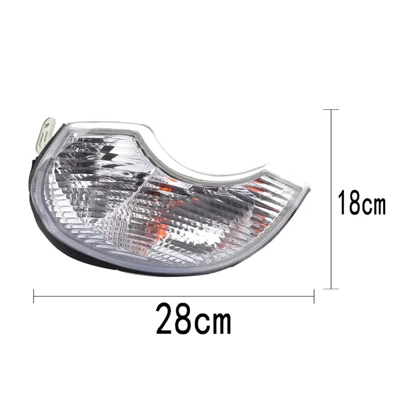 قسط 1 زوج الجبهة الضباب ضوء إشارة مصابيح الزاوية اليسار واليمين لشركة هيونداي تيراكان 2001-2006 92301-H1010 ، 92302-H1010 #6