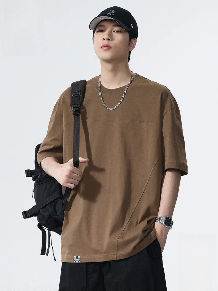 

Мужская хлопковая футболка Paul Frank в стиле ретро, дышащая, базовая, в американском стиле, деконструированная, летняя, без рукавов