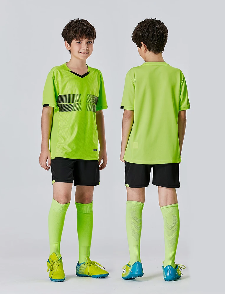 Custom Kids Soccer Jerseys Suit Boys Football Uniforms Futebol Shirt Sets Soccer Kit Children Girls Sportswear Clothing