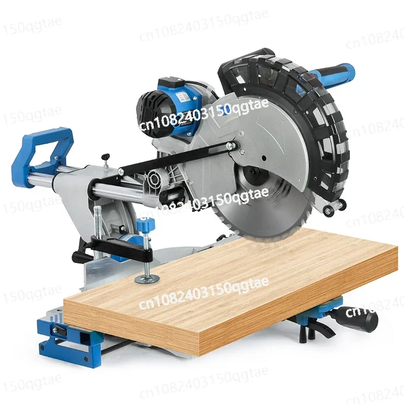 12inch305mm Sliding Wood Miter Saw Single Bevel with Laser LED Light Electric Power Tool Cutting Machine