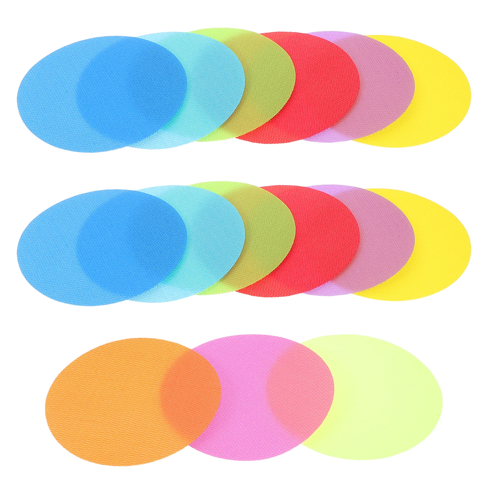 36 個子供トレーニング位置ステッカー 4 インチカラフルなドット教室カーペットマーカーフロアスポット学生学習教育