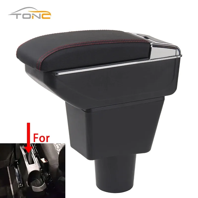 

Для Lada Xray подлокотник, универсальный автомобильный центральный подлокотник, ящик для хранения с подстаканником, аксессуары для модификации салона автомобиля