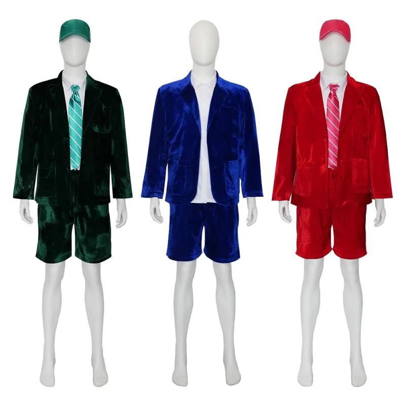 Рок-группа AC/DC, карнавальный костюм Angus, куртка для молодых школьников, пальто, короткие штаны, рубашка, костюм, наряды для выступлений на сцене