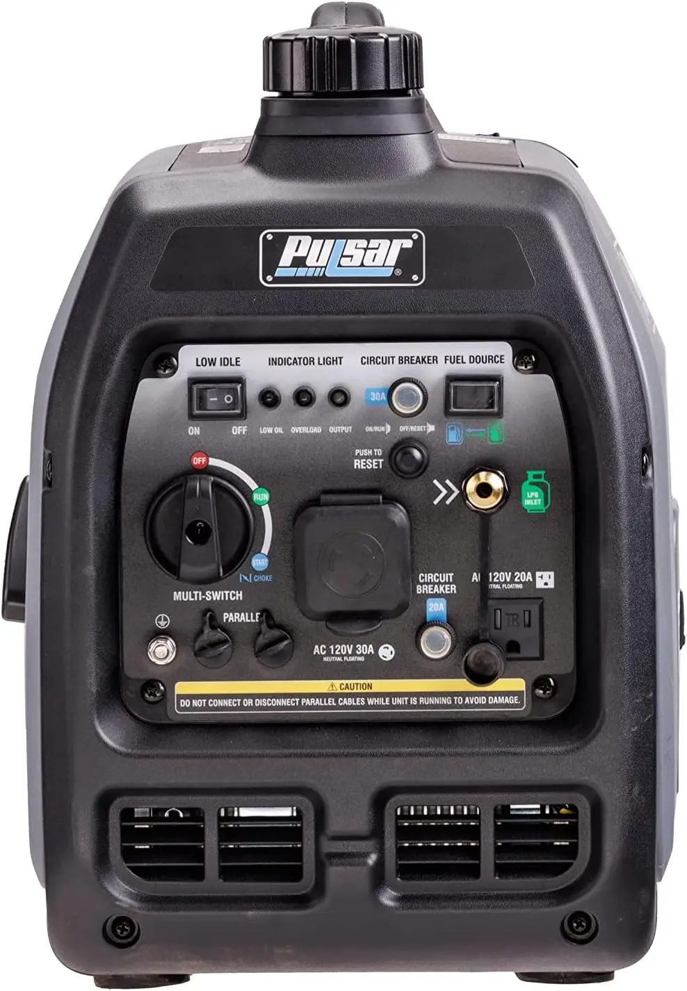 4000W Portable super-quiet Dual Fuel & Parallel Capability, RV-Ready, Compliant