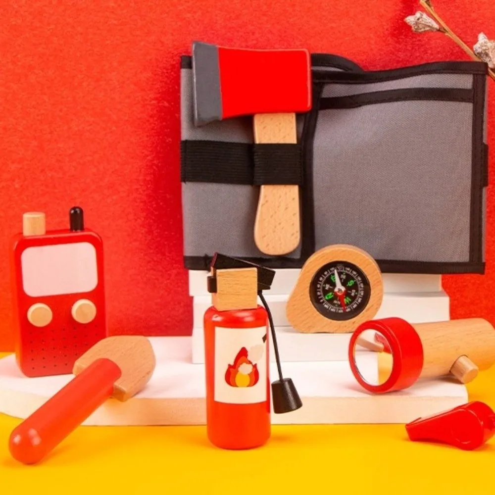 creative-wooden-simulation-firefighter-waist-bag-role-playing-funny-simulation-tool-pretend-play-children
