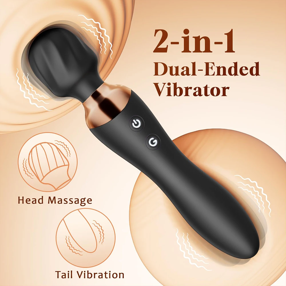 Sex Toys G Spot Remote Control Clitoral Sucking Thrusting Nipple Heated Powerful Vibrator for Women AV Wand Double Head Dildo - view 2