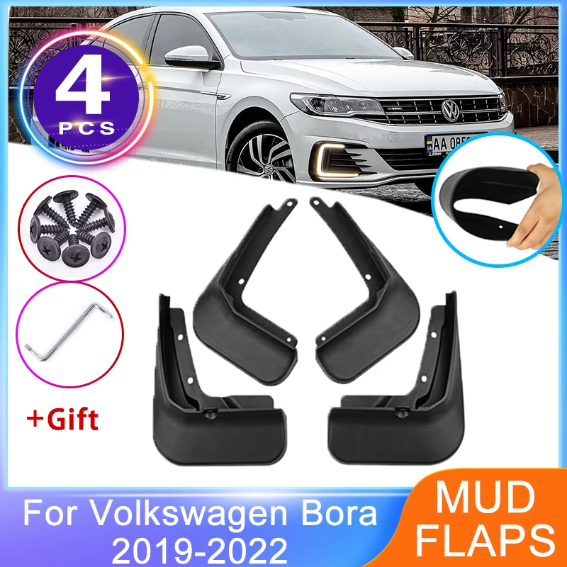 

4 шт. для VW Volkswagen Bora 2019 2020 2021 2022 Брызговики Брызговики Защита колес Брызговики Fender Автомобильные аксессуары