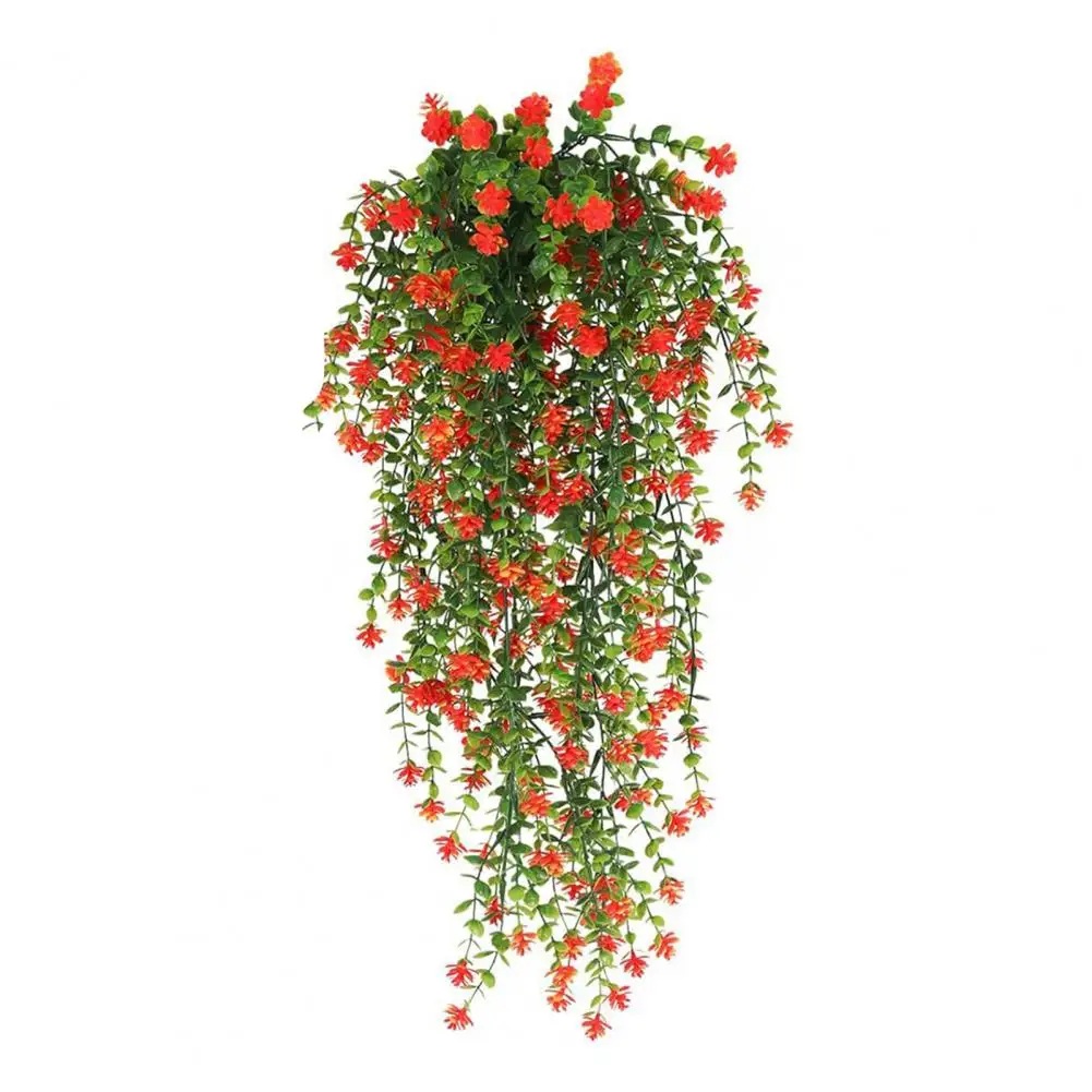 Uv Resistant Fake Flowers Artificial Flowers Realistic Artificial Eucalyptus Flower Garland for Home Wedding Garden for Indoor