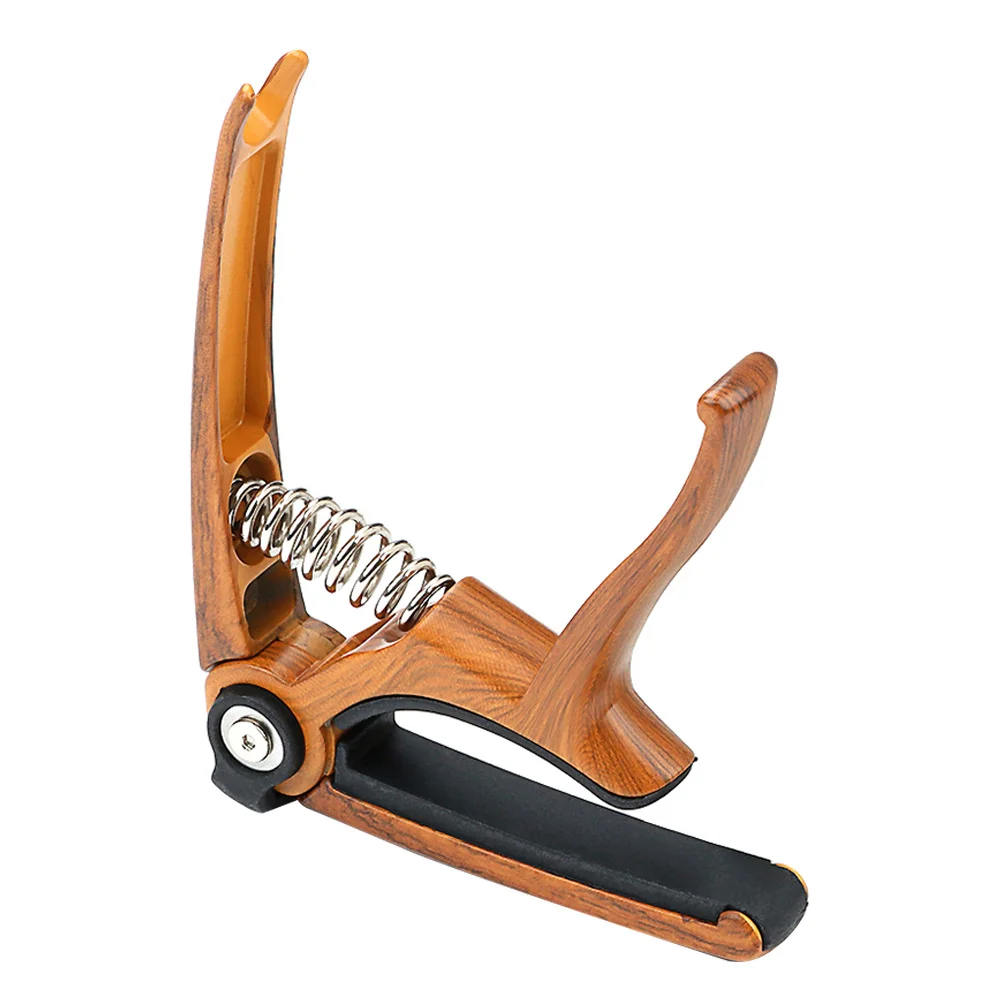 

Guitar Capo Zinc Alloy Lightweight Compact Adjustable Tension Clip for Acoustic Electric Guitar Ukulele Accessory