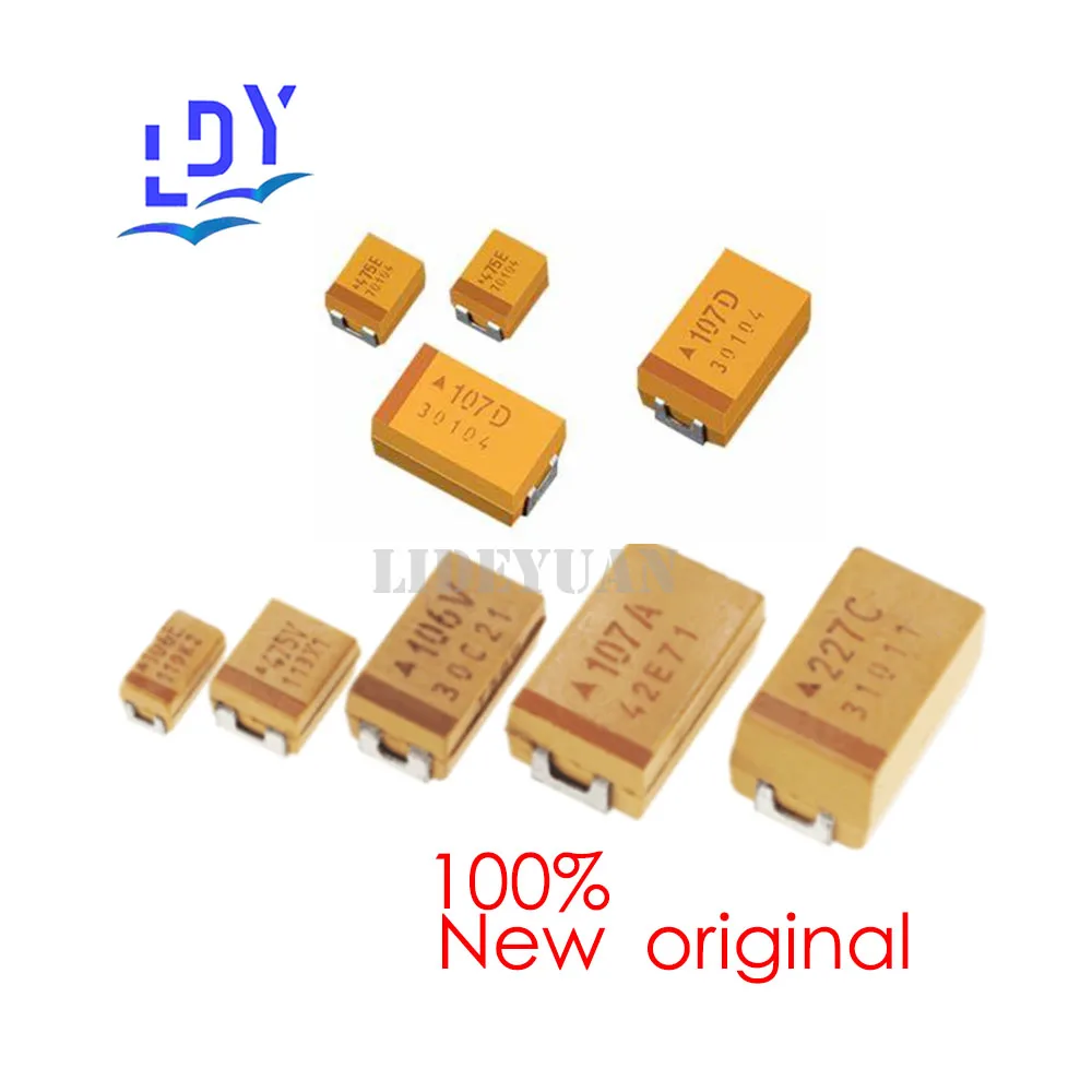 5pcs T54E6137M063VSB017 Tantalum Capacitor Parameters Capacity: 130uF Accuracy: ±20% Rated Voltage: 63VT54E6137M063VSB017