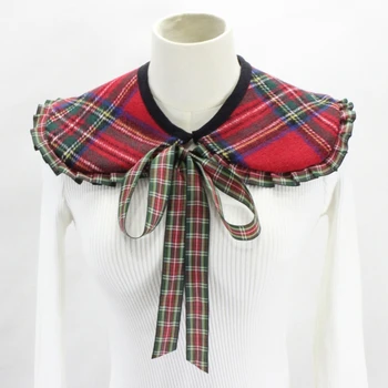 Süßer Stil mit falschem Kragen, Damen-Halbhemdbluse, abnehmbarer Fake-Kragen, Kunstkragen, Dekoration