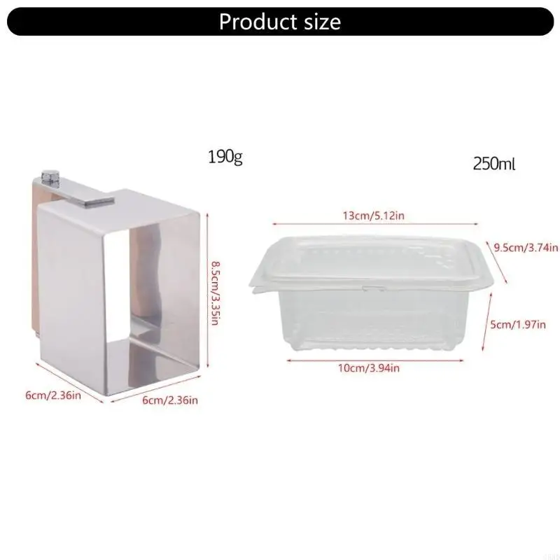 تربية النحل العسل مشط القاطع مجموعة الفولاذ المقاوم للصدأ مشط العسل القاطع مع 10 صناديق تخزين بلاستيكية أداة للمناحل C5AD