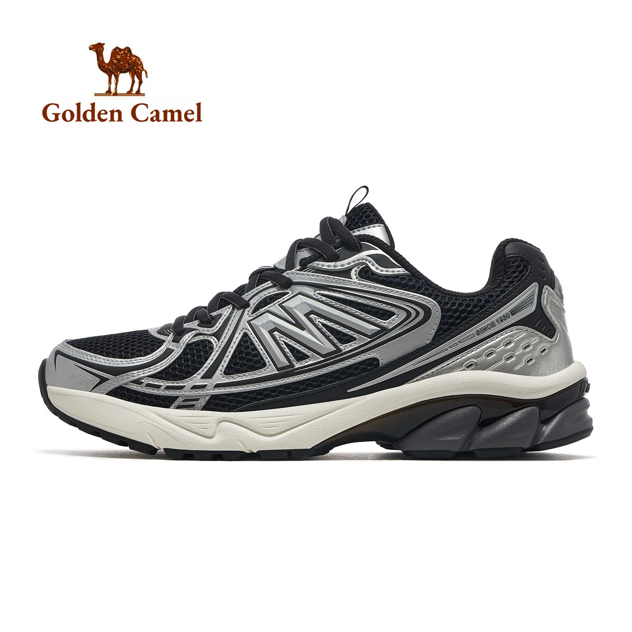 

Мужские кроссовки Golden Camel для бега на открытом воздухе, повседневные кроссовки для треккинга, удобные нескользящие износостойкие спортивные кроссовки в стиле ретро