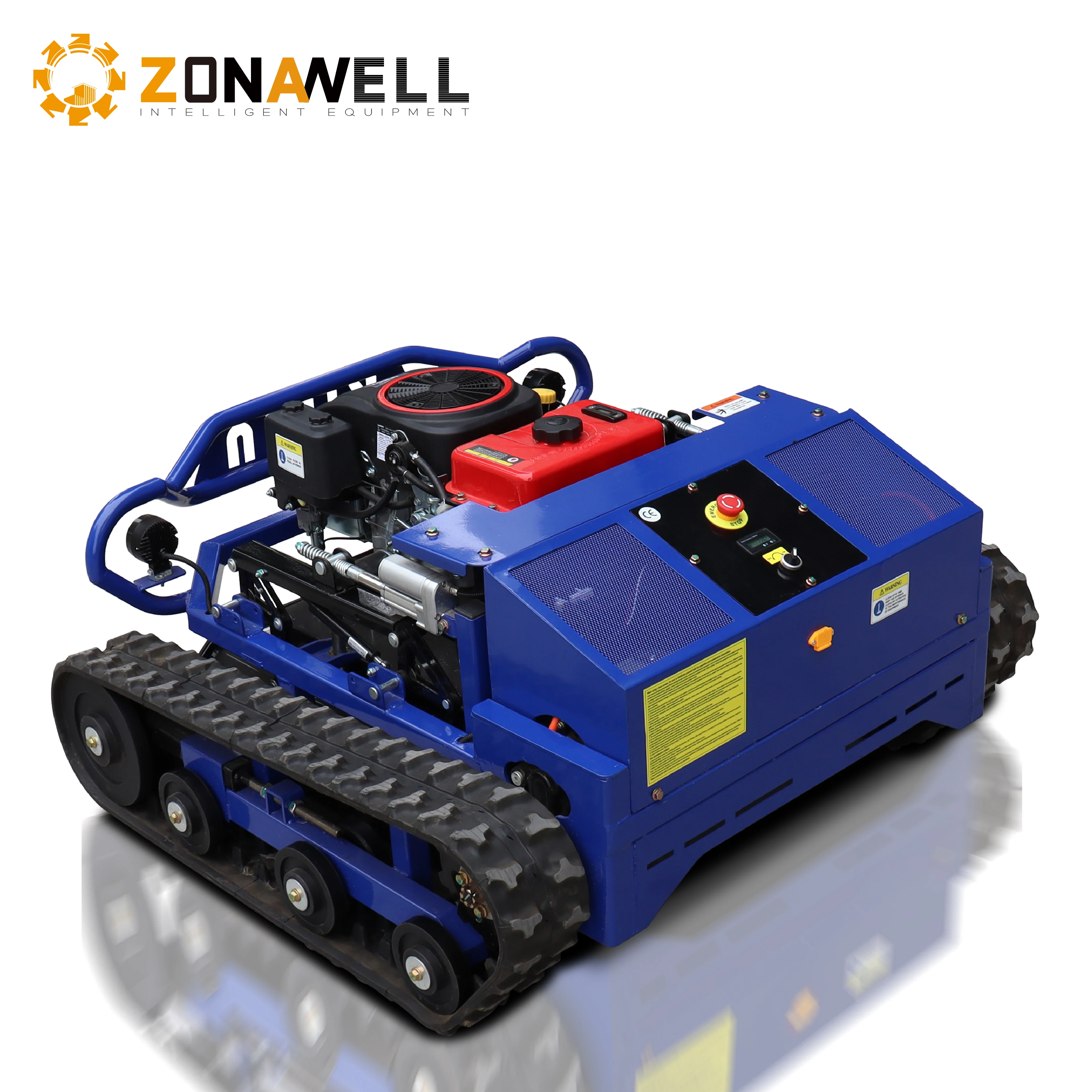 

Электрическая самоходная 4-тактная газонокосилка с дистанционным управлением, профессиональная беспроводная роторная газонокосилка «сделай сам», гусеничная косилка