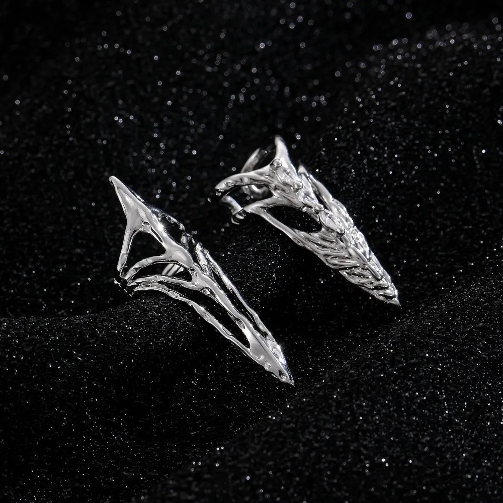 Gift Elegant Gothic Ring Machinery Style Rock Style Nail Ring Metal Punk Punk Metal Jewelry Party Accessories