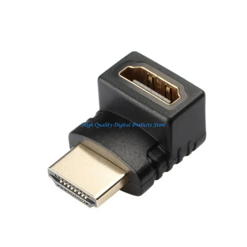 U2JE الزاوية HDTV المتوافقة مع محول الإناث محول الموصلات المرنة للشاشة