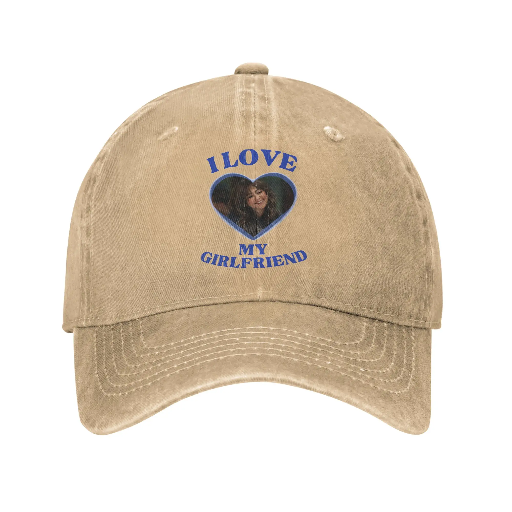 Bonés Unissex Off Campus Allie Hayes, Bonés de Denim Desgastado, Ajustáveis para Uso ao Ar Livre, Boné Snapback Vintage