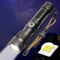 LED Flashlight XHP50.2 Most Powerful Xlamp Hunting P70 Waterproof 5 switch Modes Torch Light Lanterna use 18650 26650 Battery