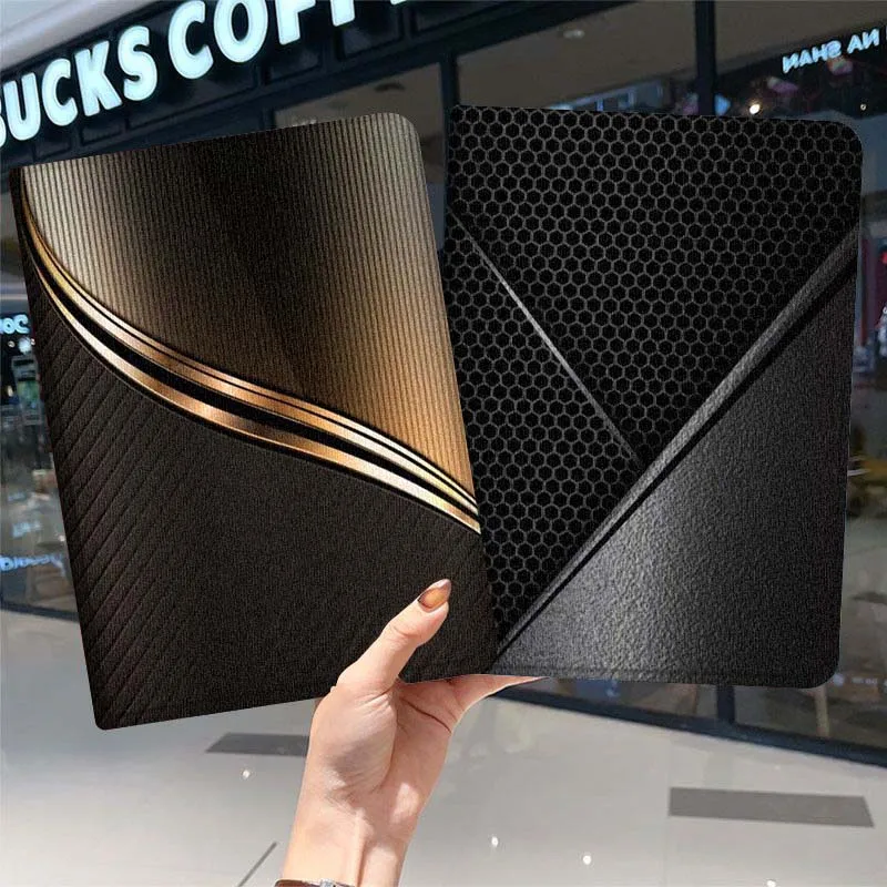 

Carbon Fiber Luxury Popular For iPad Pro Air Mini 2 3 4 5 6 7 7th 8th 9th 10th 11th 10.2 9.7 10.5 10.9 11 12.9 13 Tablet Case
