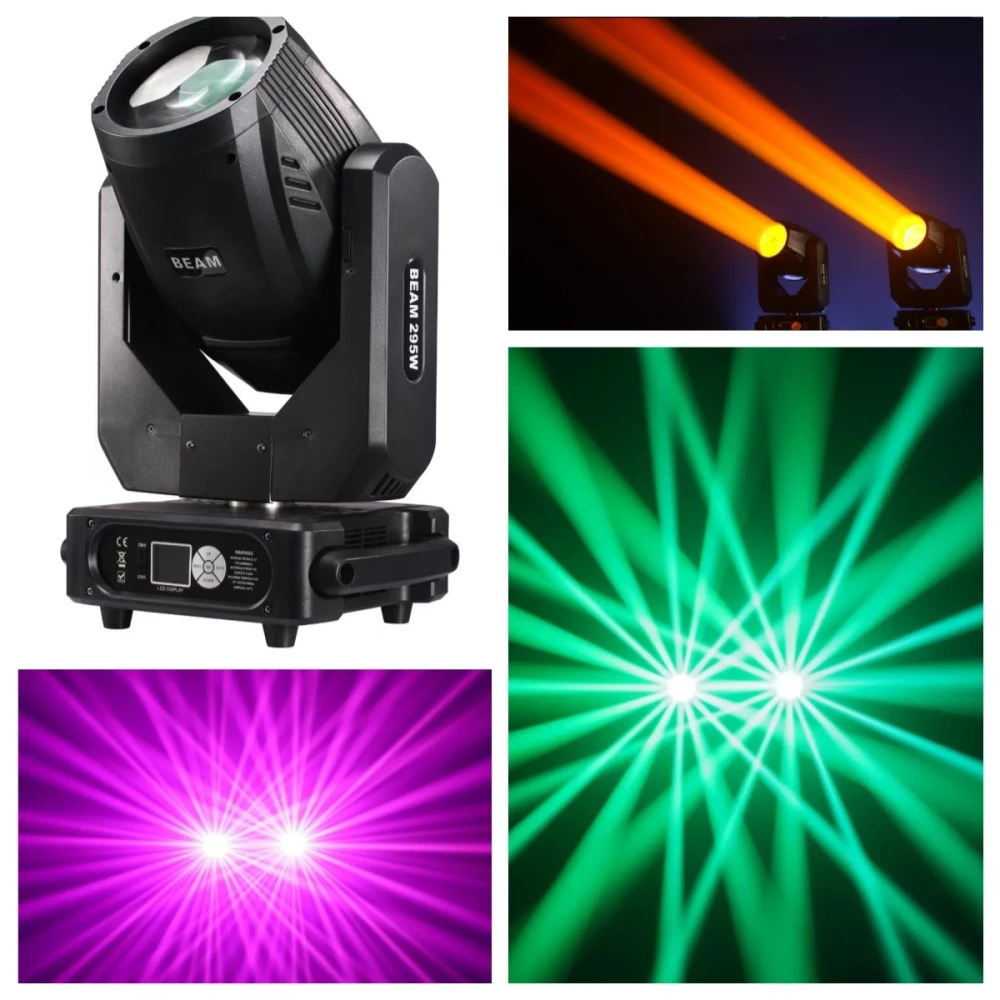 Beam 14R 295W illuminazione a testa mobile DMX 512 Lyre Per la Festa Di Nozze Disco Bar proiettore Dj Stage Light