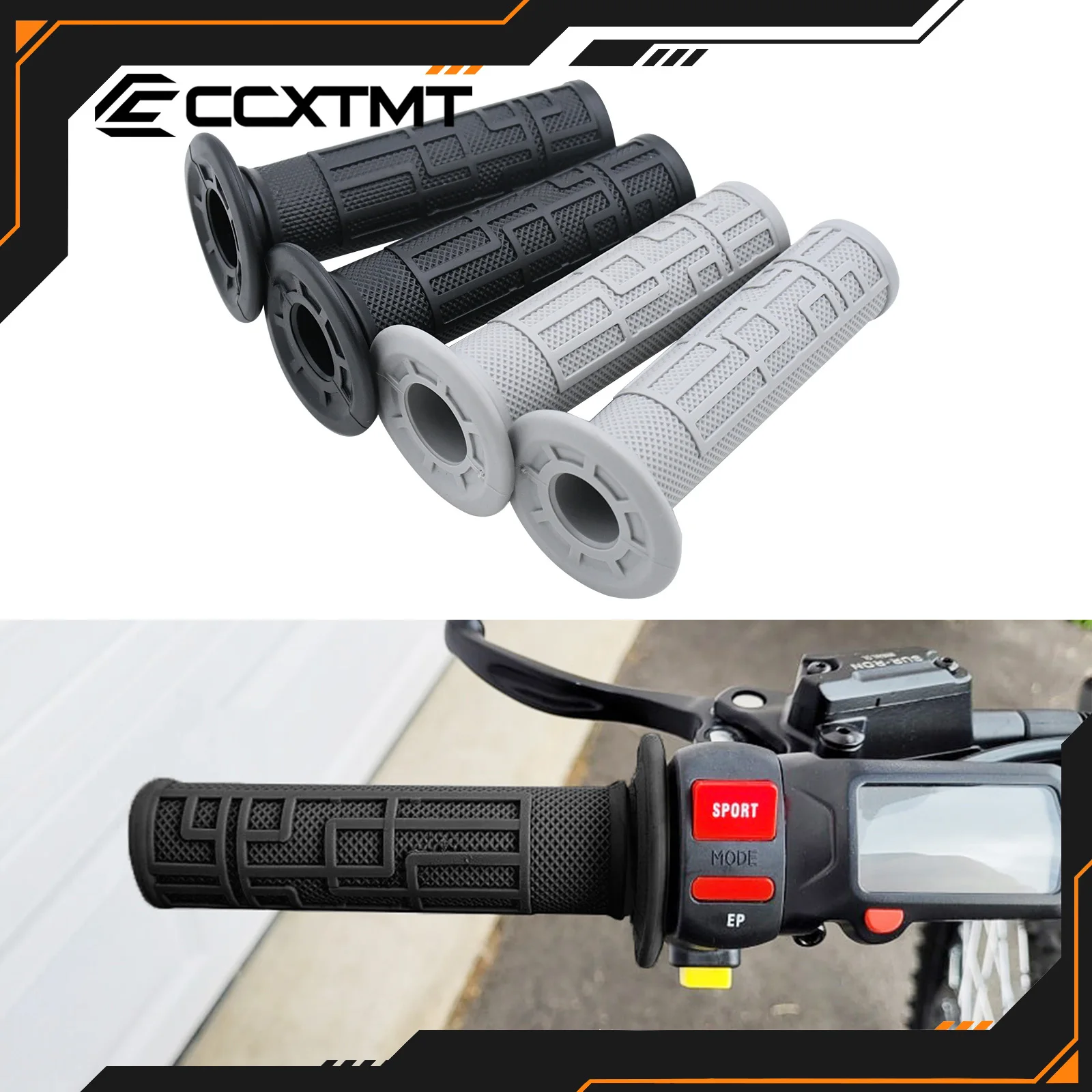 Motorcycle Rubber Handlebar Grip Glue Brake Handle Hand Grip For Sur-Ron Sur Ron Surron X S Light Bee For Segway X260 X160 Parts